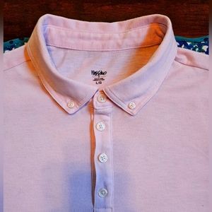 Mossimo Mens Pink Polo